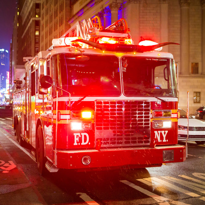 LED lighting for fire trucks