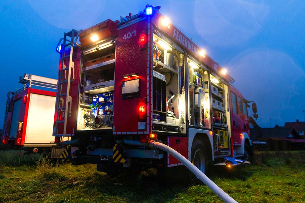 LED lights for EMTs and on-call firefighters